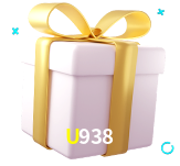 Receba seus bônus de boas-vindas no U938